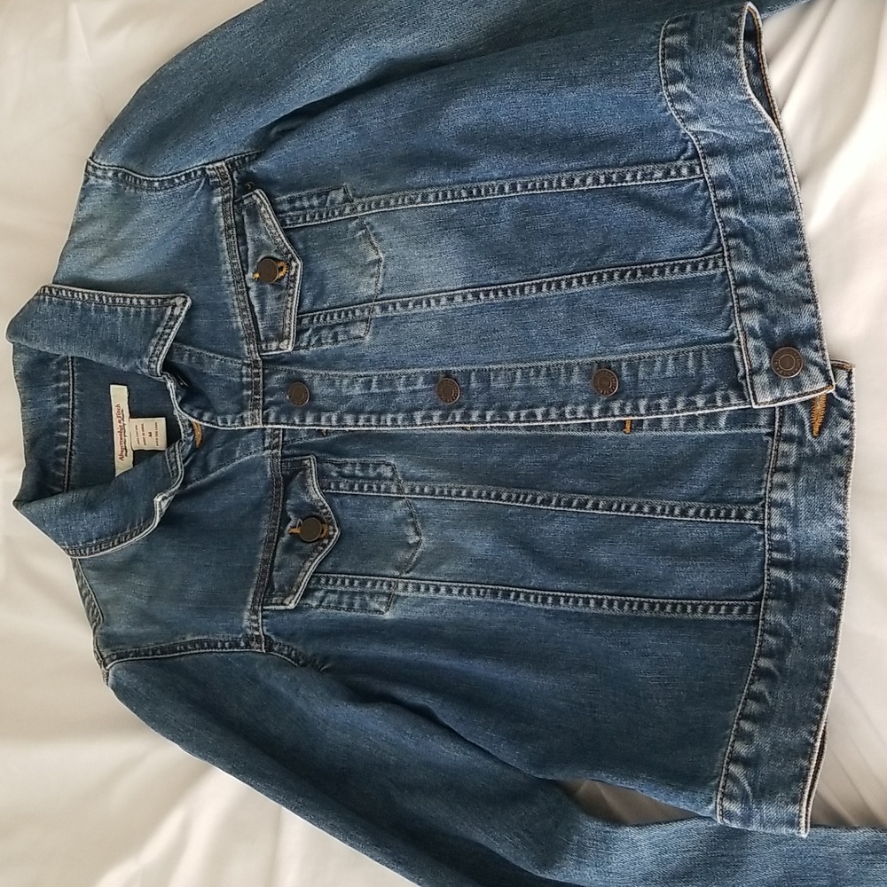 Abercrombie & Fitch Blue Jean Jacket